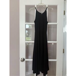 Gap Black Halter Maxi Dress